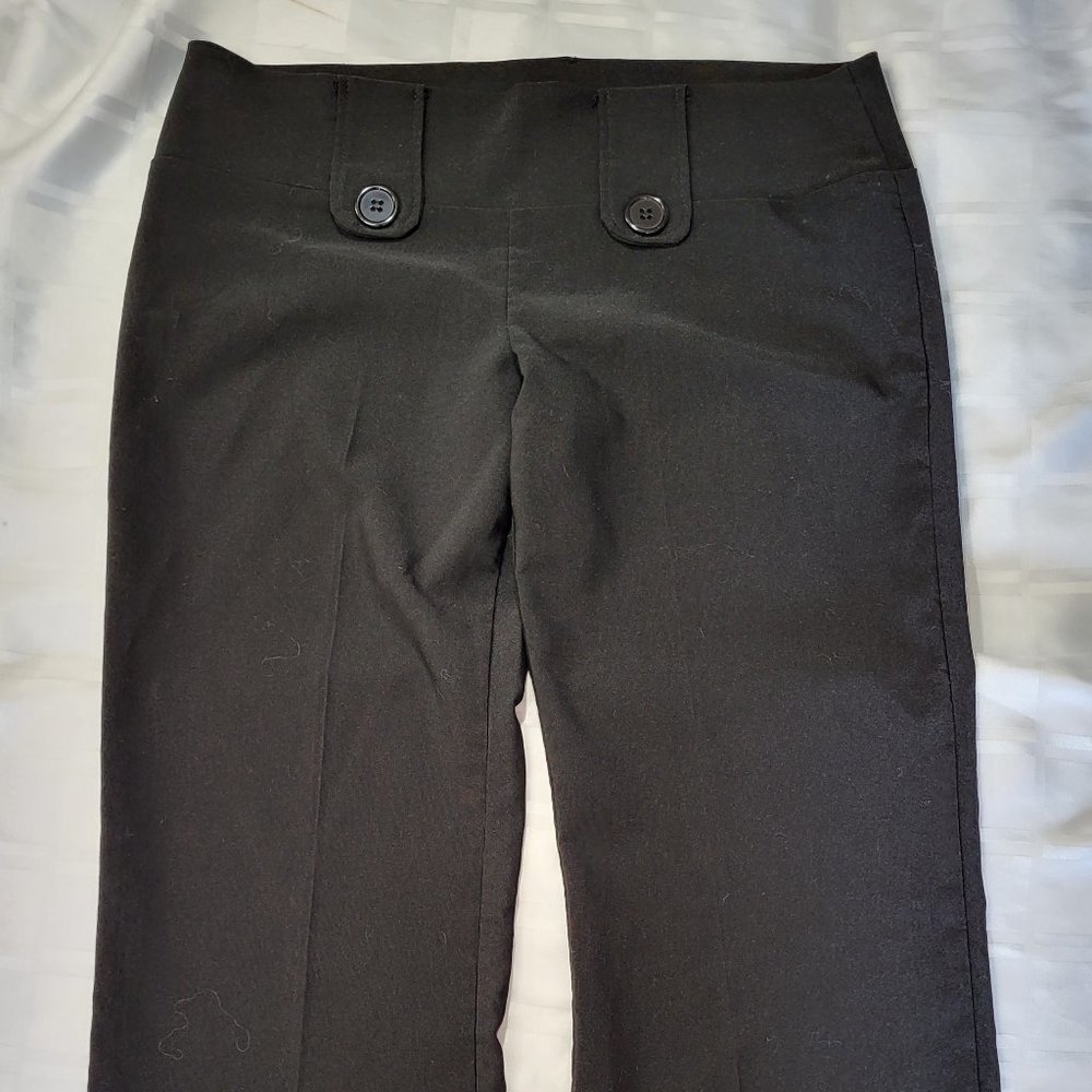 DIGITAL CLOTHING CASUAL OFFICE WEAR BLACK PANTS SIZE LARGE WOMEN'S WEAR